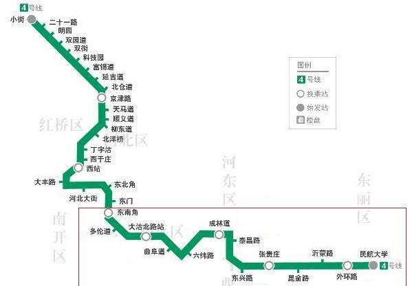 天津地铁4号线_天津地铁4号线运营时间